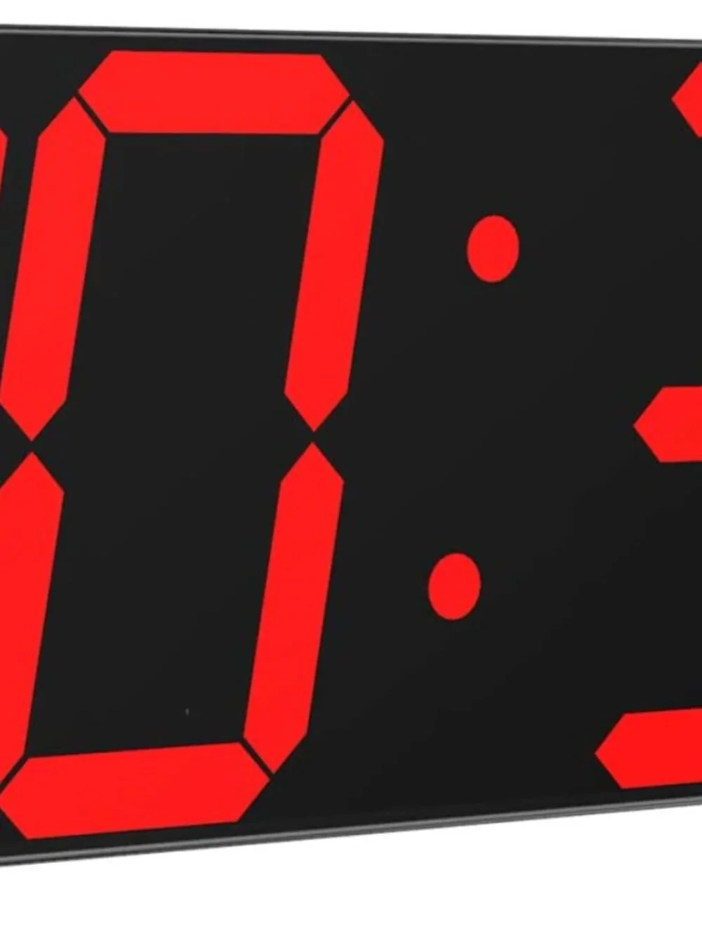 CHKOSDA Large LED Digital Wall Clock Remote Timer Temperature Display NIB